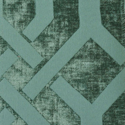 "Monterey Gate" Fabric (Aqua color) - Prismatic Fiber Arts