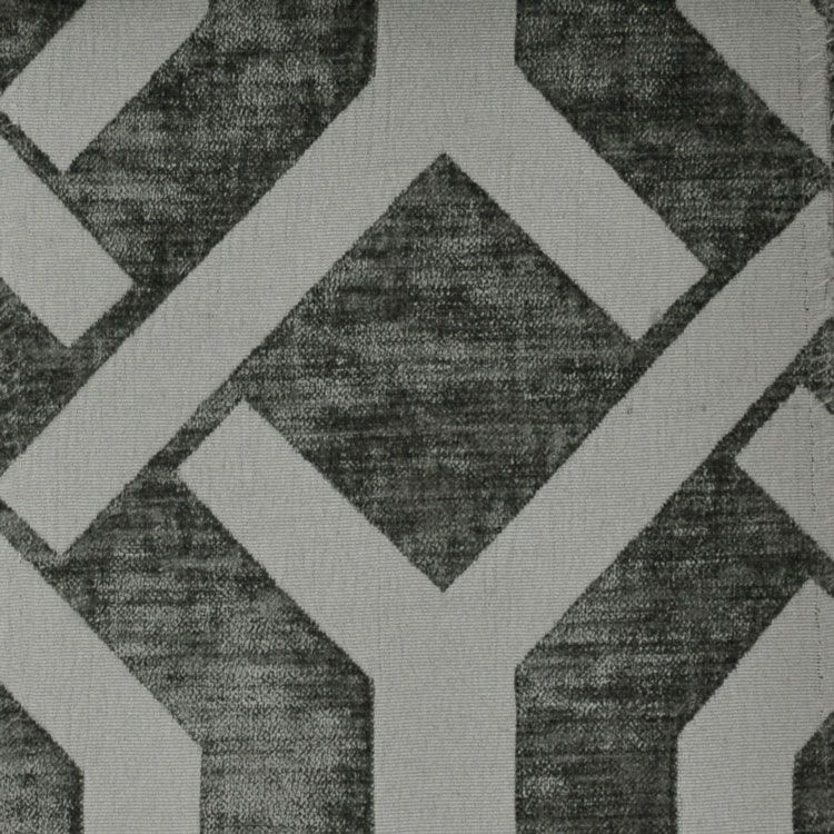 "Monterey Gate" Fabric (Graphite color) - Prismatic Fiber Arts