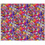 Multi Floral Kaleidoscope Cotton Wideback Fabric per yard - Prismatic Fiber Arts
