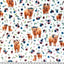 Multi Helga Highland Digital Cuddle Fabric per yard - Prismatic Fiber Arts