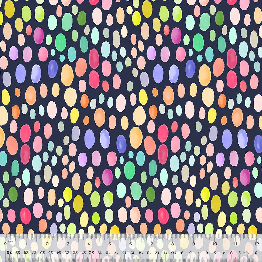 Multi Insectarium Cocoon Cotton Wideback Fabric per yard - Prismatic Fiber Arts