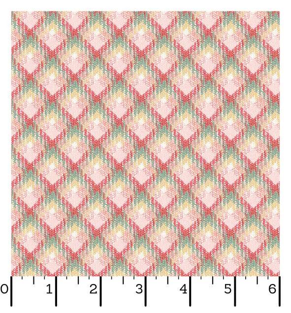 Multi Plaid La Fleur Flannel Cotton 42"/43" Fabric Per Yard - Prismatic Fiber Arts