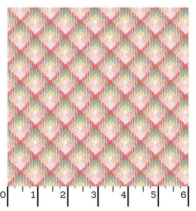 Multi Plaid La Fleur Flannel Cotton 42"/43" Fabric Per Yard - Prismatic Fiber Arts