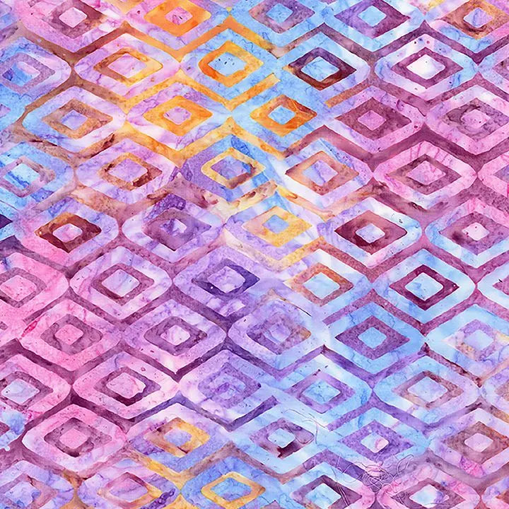 Multi Royal Daimonds Mayfair Cotton Wideback Fabric per yard - Prismatic Fiber Arts