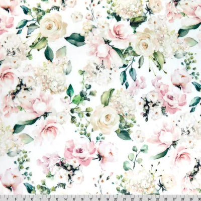 Multi Something Pink Digital Cuddle Fabric per yard - Prismatic Fiber Arts