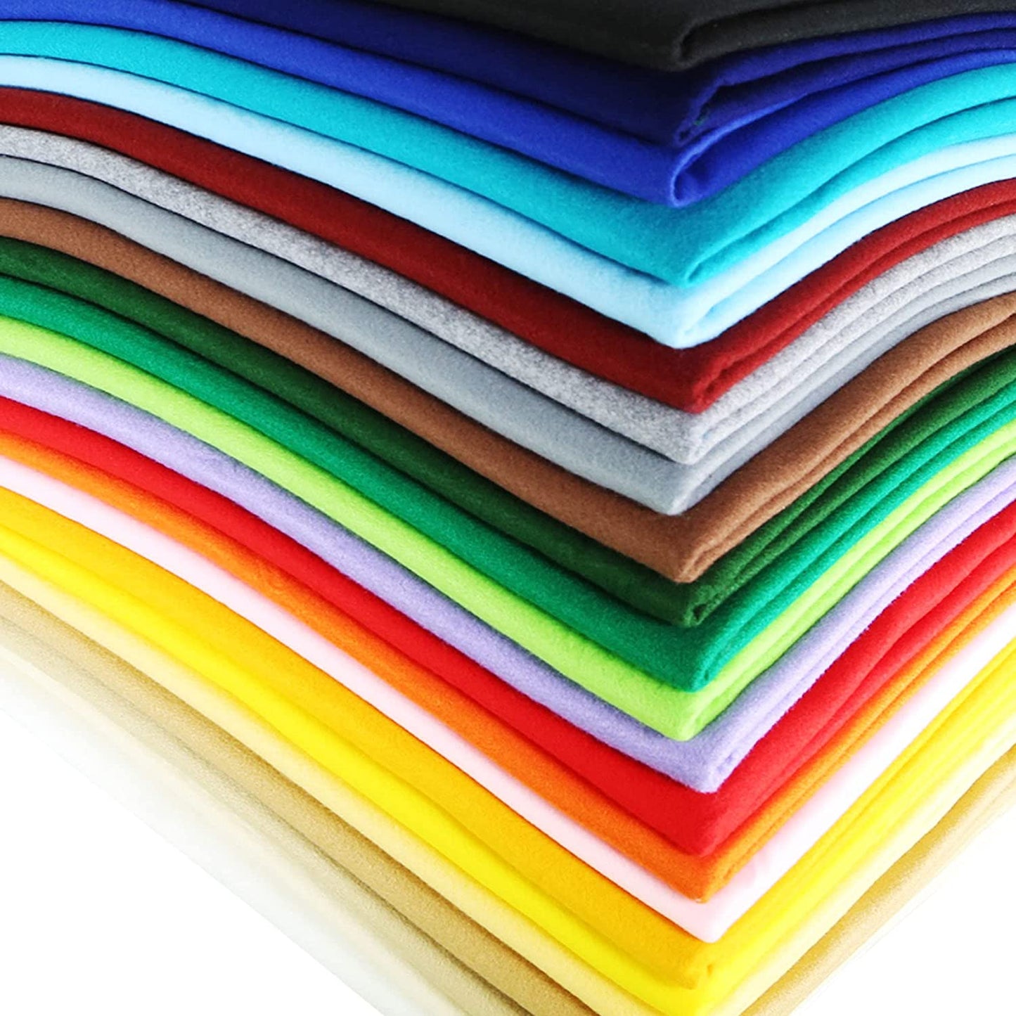 10" x 10" Acrylic Felt Sheets by FabricLA | Multi-Colors - Prismatic Fiber Arts