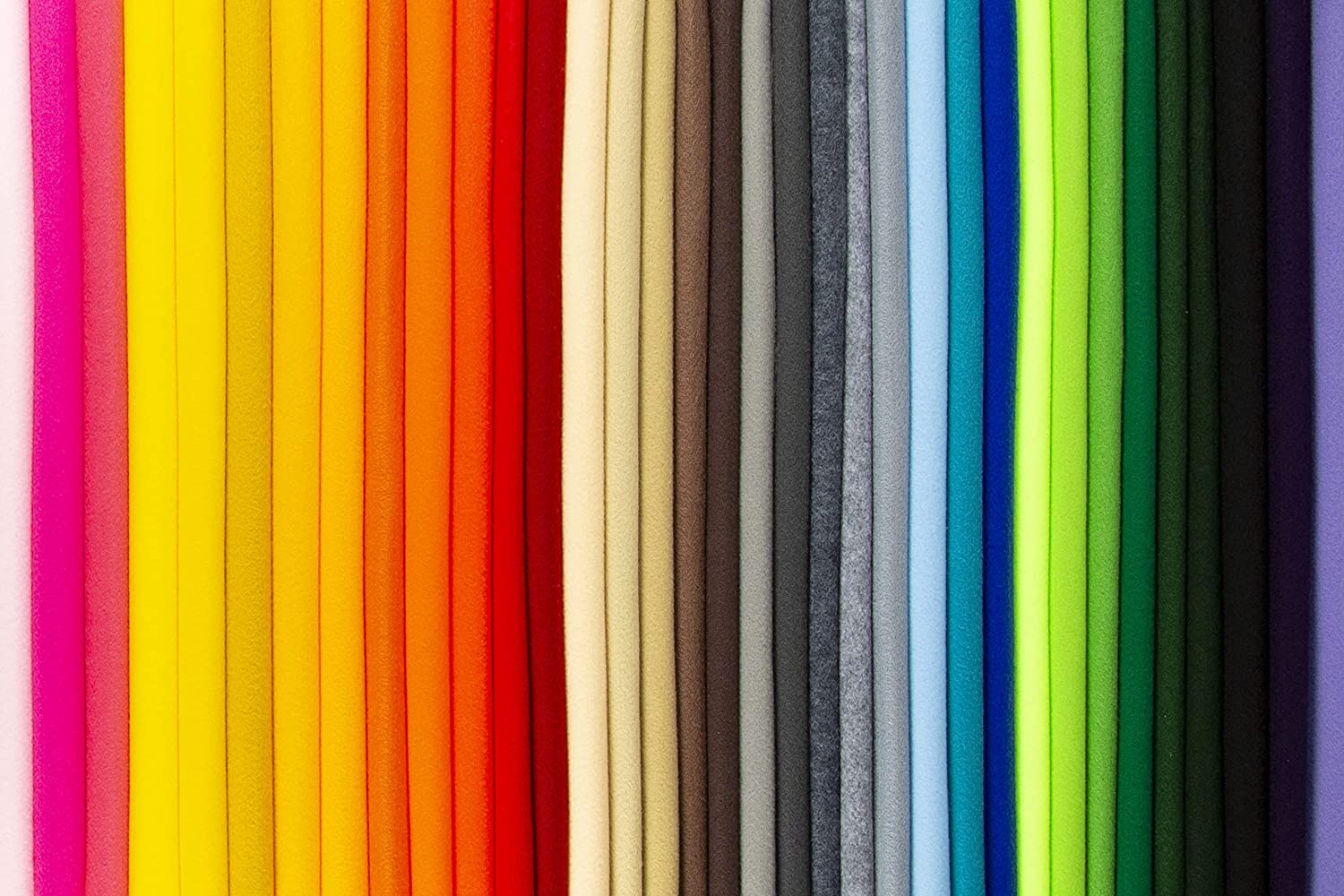 10" x 10" Acrylic Felt Sheets by FabricLA | Multi-Colors - Prismatic Fiber Arts
