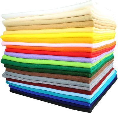 8" x 8" Acrylic Felt Sheets by FabricLA | Multi-Colors - Prismatic Fiber Arts