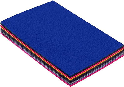FabricLA 100% Acrylic Felt Fabric - Pre-Cut | 9x12 Inches | Multi-Colors - Prismatic Fiber Arts