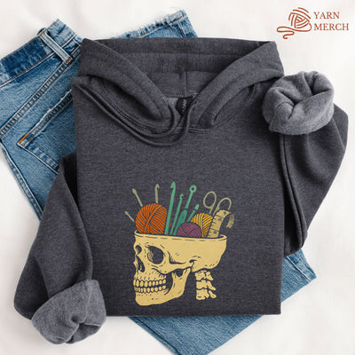 Murder Yarn Hoodie - Prismatic Fiber Arts