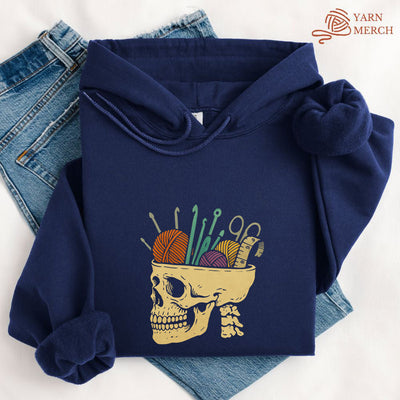 Murder Yarn Hoodie - Prismatic Fiber Arts