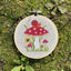 Mushrooms Cross Stitch Kit - Prismatic Fiber Arts