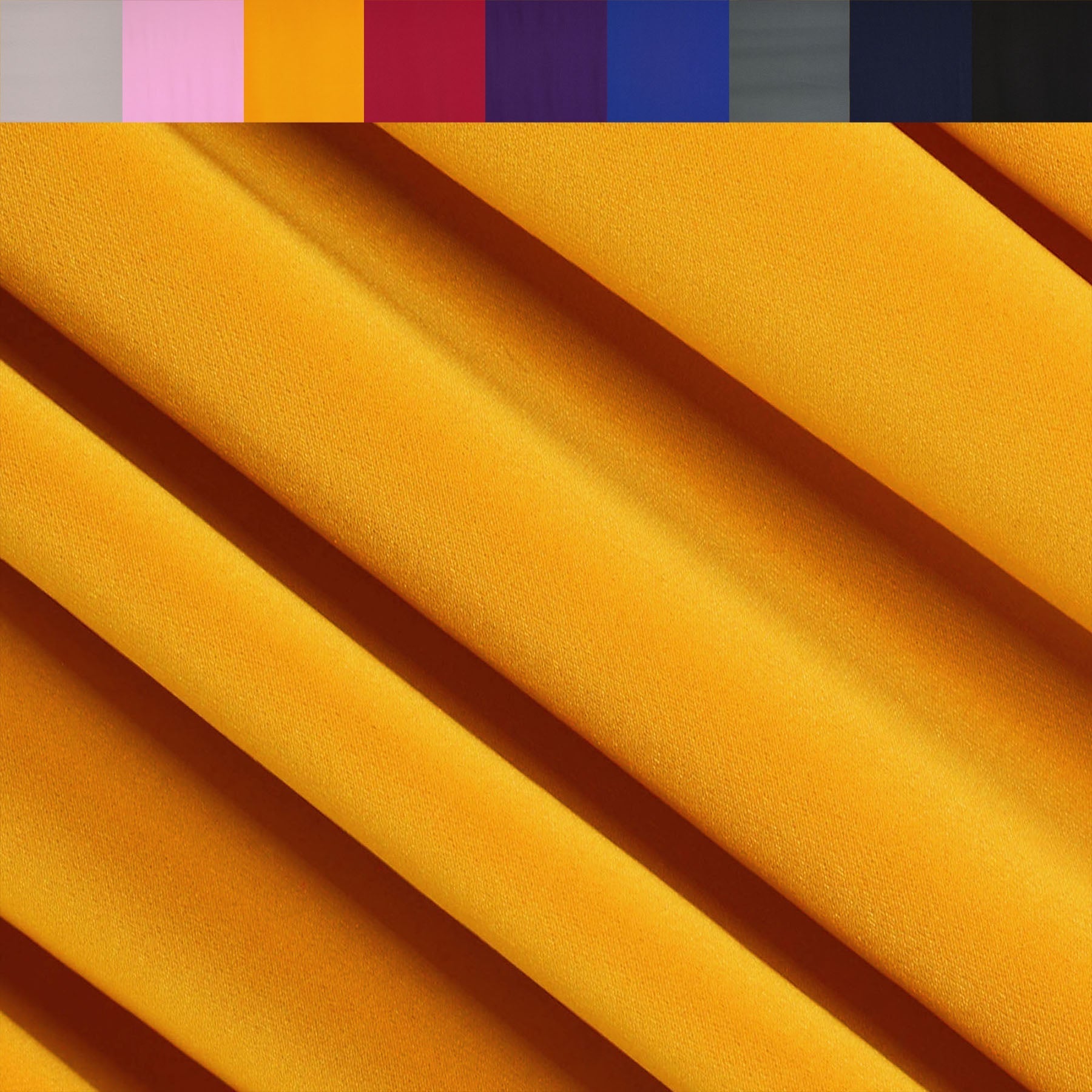 ITY Polyester Spandex Fabric | Mustard - Prismatic Fiber Arts
