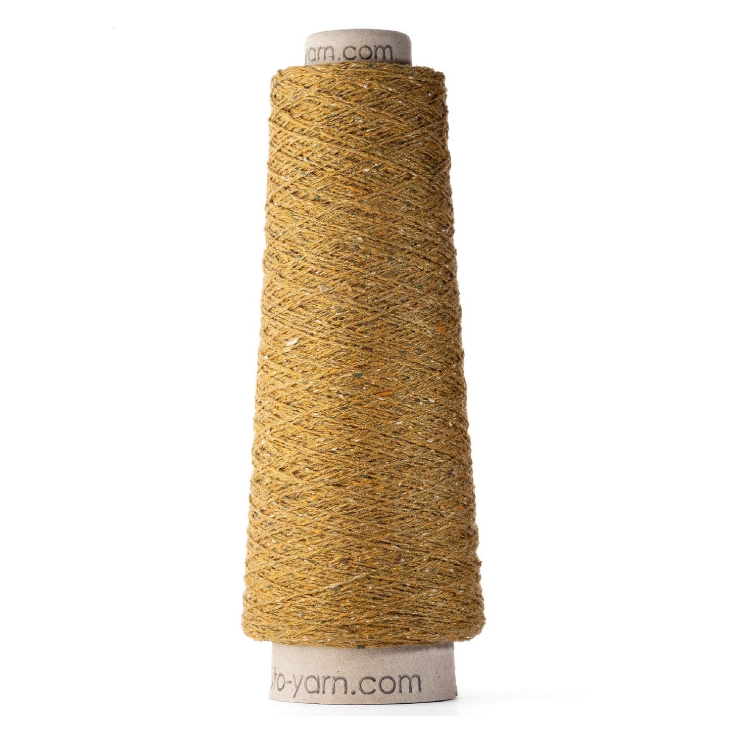 Organic Silk Noil Weaving Yarn Cone - Prismatic Fiber Arts