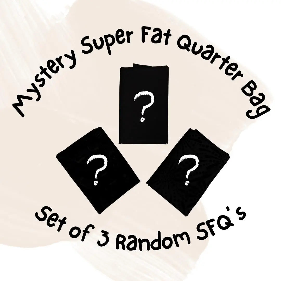 Mystery Super Fat Quarter Bag of 3 - Prismatic Fiber Arts