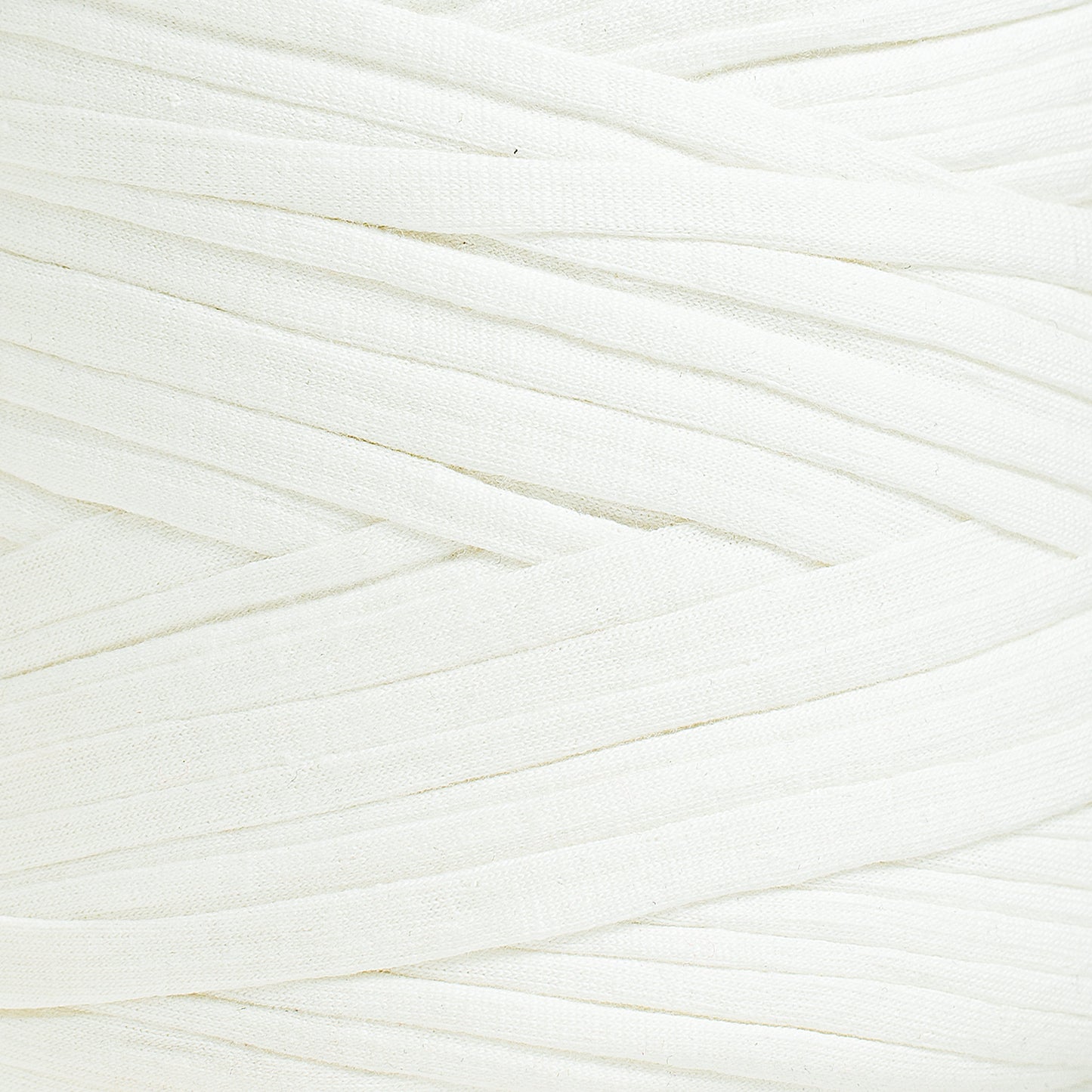 Recycled T-Shirt Fabric Yarn - Natural Color - Prismatic Fiber Arts