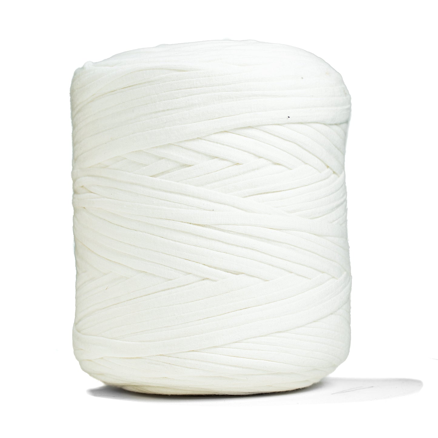 Recycled T-Shirt Fabric Yarn - Natural Color - Prismatic Fiber Arts
