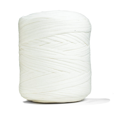 Recycled T-Shirt Fabric Yarn - Natural Color - Prismatic Fiber Arts
