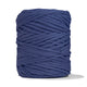 Recycled T-Shirt Fabric Yarn - Navy Blue Color - Prismatic Fiber Arts