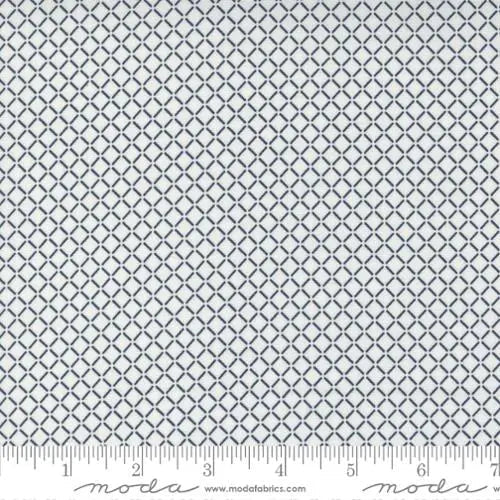 Nantucket Summer Cream Navy Sail Check Plaids 44"/45" Fabric Per Yard - Prismatic Fiber Arts