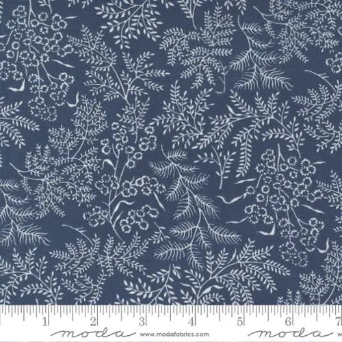 Nantucket Summer Navy Sconset Landscape Nature 44"/45" Fabric Per Yard - Prismatic Fiber Arts