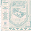 Natural Flower Patch Farmers Almanac Raindrop Wideback Fabric per yard - Prismatic Fiber Arts