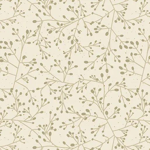 Natural Tallium Tangle Cotton Wideback Fabric Per Yard - Prismatic Fiber Arts