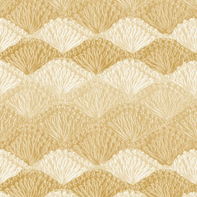 Natural Crochet Tan Shell Stitch Cotton Wideback Fabric Per Yard - Prismatic Fiber Arts