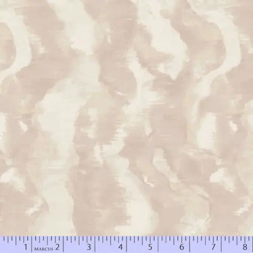 Natural Tan Wavy Stripe Cotton Wideback Fabric Per Yard - Prismatic Fiber Arts