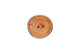 Natural Brown Wood Slice Large 25-30MM Button - Prismatic Fiber Arts