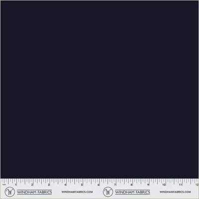 Navy Solid Whistler Studios Wideback Cotton Fabric Per Yard - Prismatic Fiber Arts