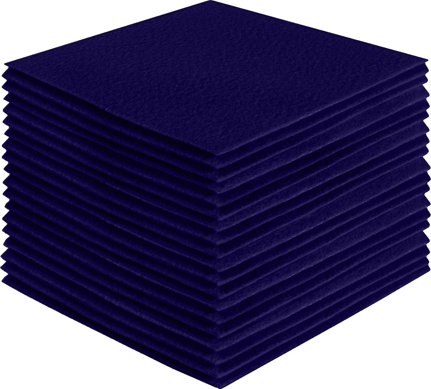 FabricLA Acrylic Felt Craft Sheet Packs – Navy Blue | Soft 100% Acrylic Felt Sheets for DIY & Sewing - Prismatic Fiber Arts