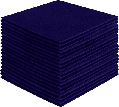 FabricLA Acrylic Felt Craft Sheet Packs – Navy Blue | Soft 100% Acrylic Felt Sheets for DIY & Sewing - Prismatic Fiber Arts