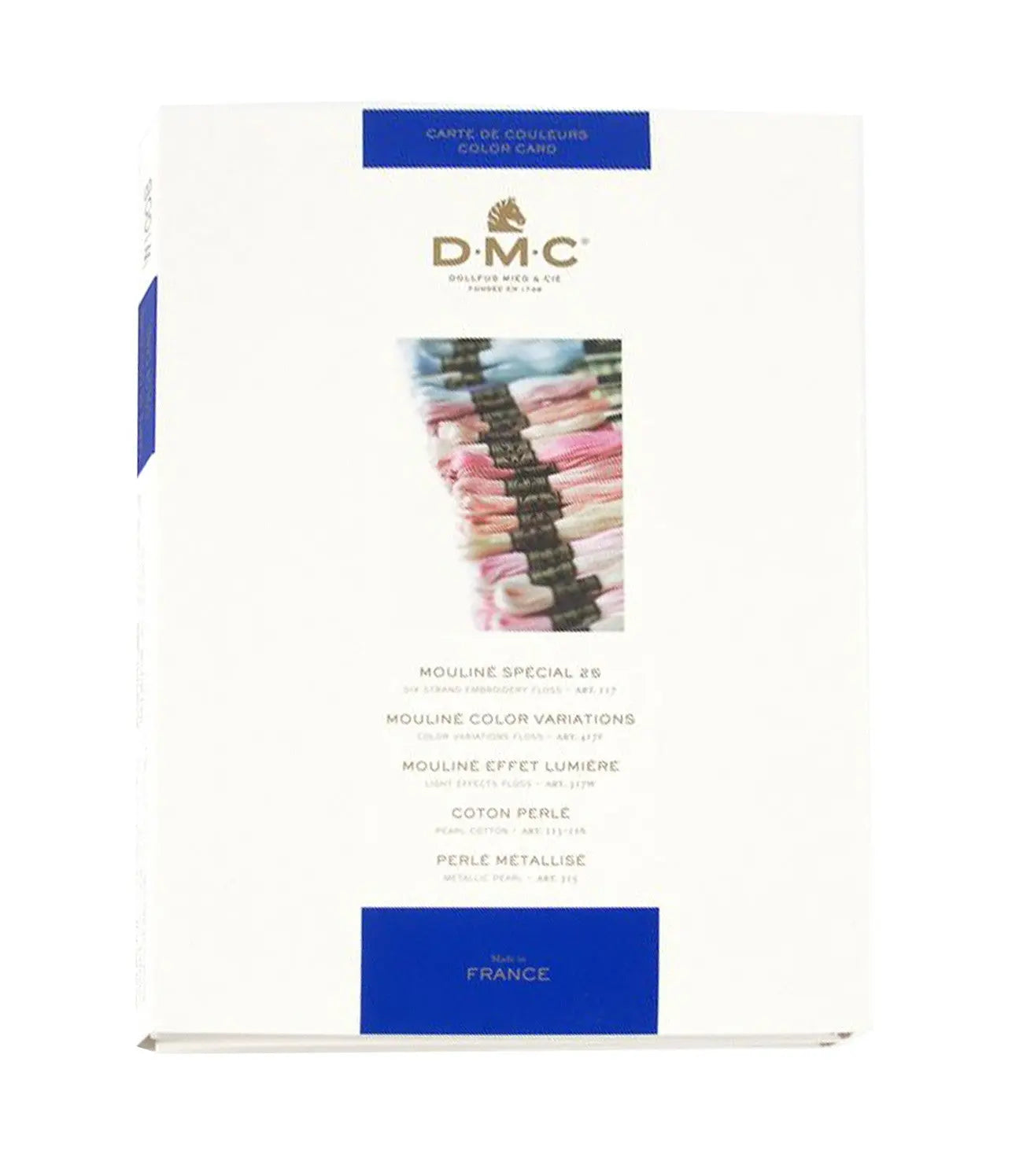 Needlework Thread Color Card - With New Colors - Prismatic Fiber Arts