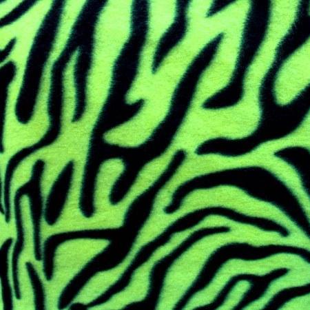 Zebra Print Fleece Fabric - Prismatic Fiber Arts