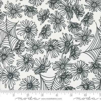 Noir Ghost White 44"/45" Fabric Per Yard - Prismatic Fiber Arts