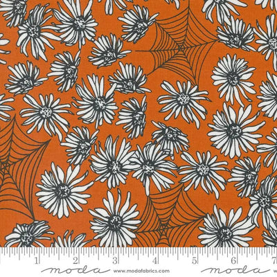 Noir Pumpkin Orange 44"/45" Fabric Per Yard - Prismatic Fiber Arts