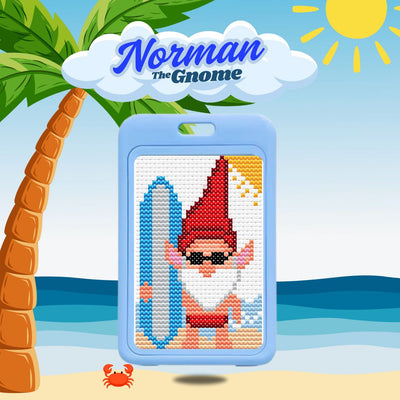 Norman the Gnome - Prismatic Fiber Arts