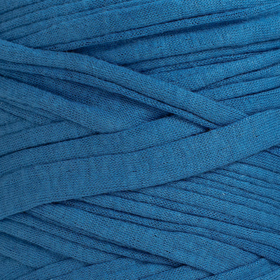 Recycled T-Shirt Fabric Yarn - Ocean Teal Color - Prismatic Fiber Arts