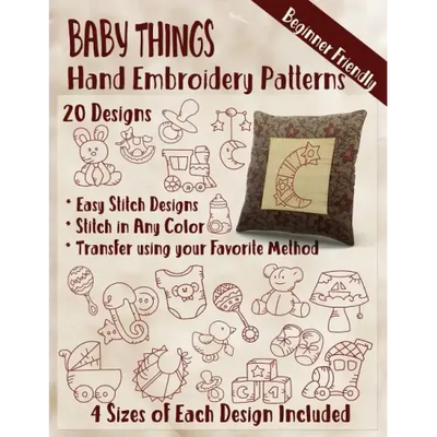Baby Things Hand Embroidery Patterns