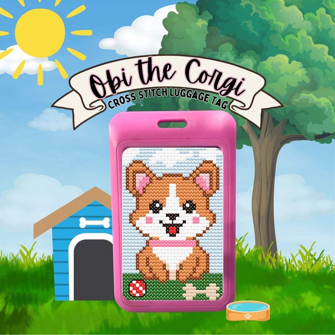 Obi the Corgi - Prismatic Fiber Arts
