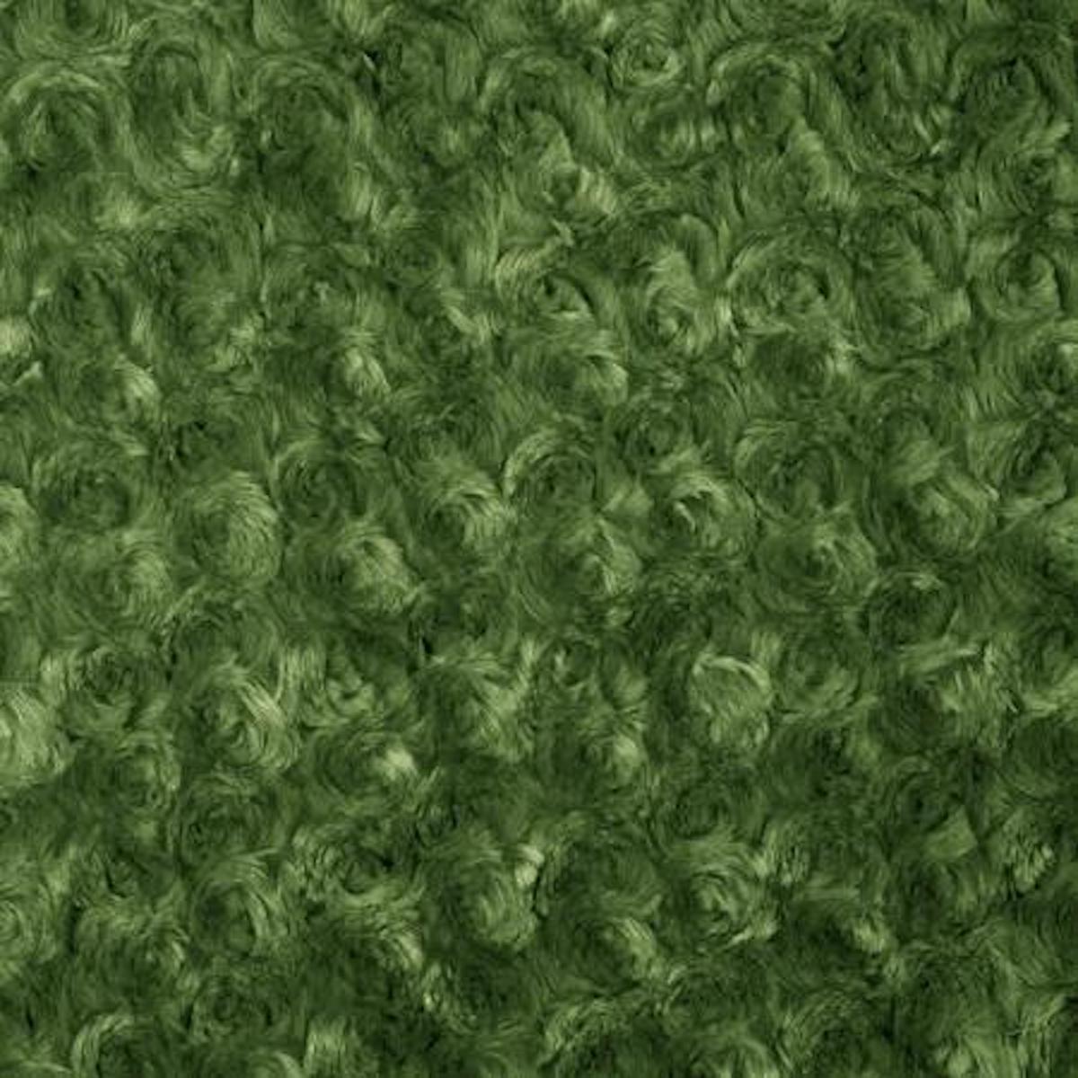 Swirl Rosebud Faux Fur Fabric - Prismatic Fiber Arts