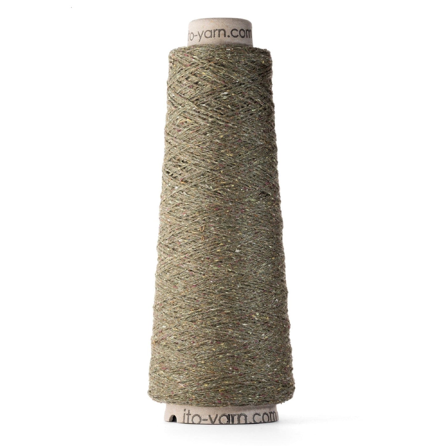 Organic Silk Noil Weaving Yarn Cone - Prismatic Fiber Arts