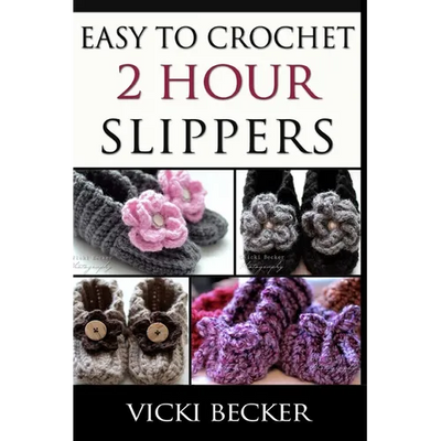 Easy To Crochet 2 Hour Slippers