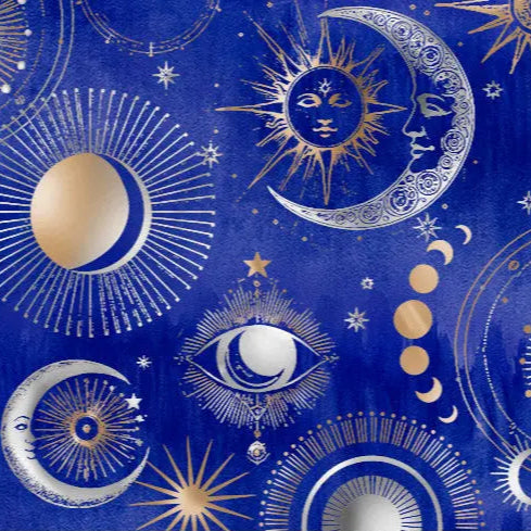 Oracle Skies Digital Cuddle Marlin Fabric per yard - Prismatic Fiber Arts