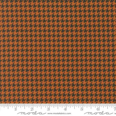 Orange Hounds Tooth Blenders 44"/45" Fabric Per Yard - Prismatic Fiber Arts