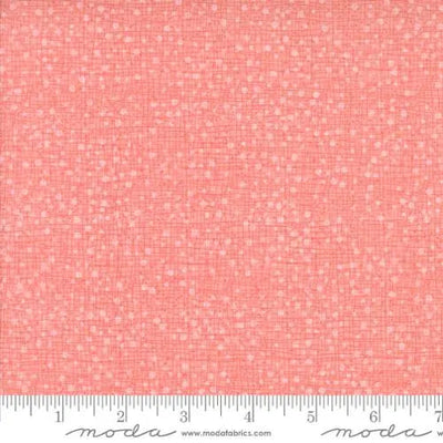 Orange Peach Superbloom Dotty Thatched 44"/45" Fabric Per Yard - Prismatic Fiber Arts