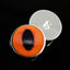 Orange Fox Sew-On Button Glass Eyes - Prismatic Fiber Arts