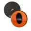 Orange Fox Sew-On Button Glass Eyes - Prismatic Fiber Arts