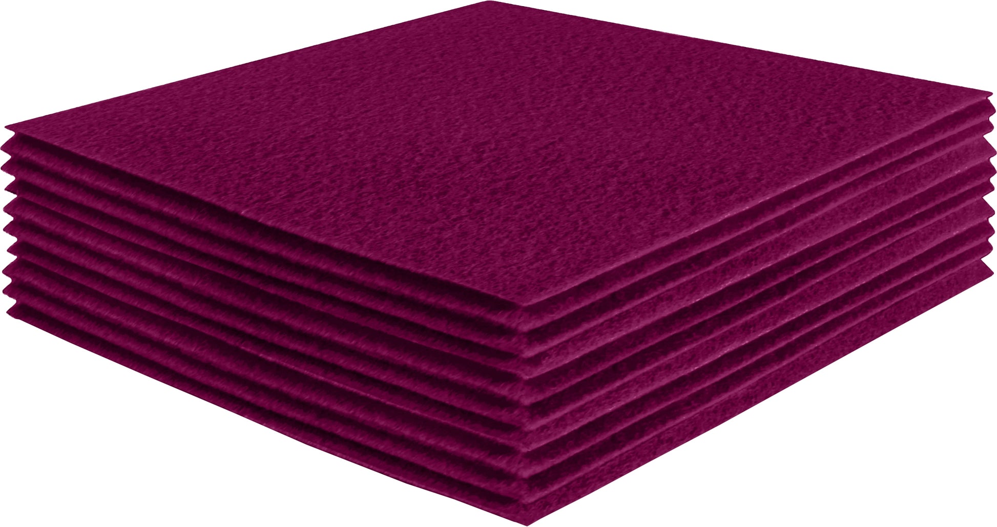 Oxblood Acrylic Felt Sheets | FabricLA Soft 100% Acrylic Felt - Prismatic Fiber Arts